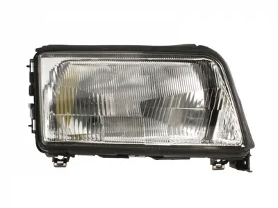Far dreapta (H4, electric, manual, fundal cromat) AUDI 100 1990-1994