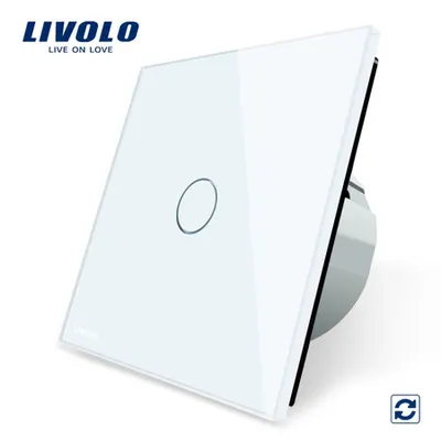 Intrerupator reset, buton revenire Alb