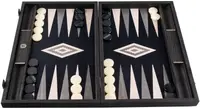 Tablă de joc Manopoulos - Premium Handcrafted Pearly Grey Vavona, 48 x 30 cm