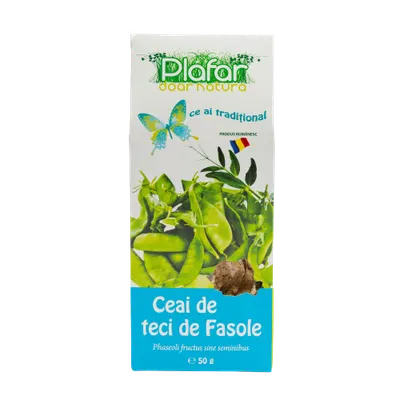Ceai de teci de fasole, 50g, Plafar