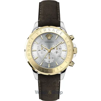 Ceas Versace Versace VEV601323 Signature Chronograph Mens Watch 44mm 5ATM