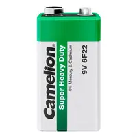 Baterie 9V 6LR61 6F22 Bulk, Camelion Heavy Duty