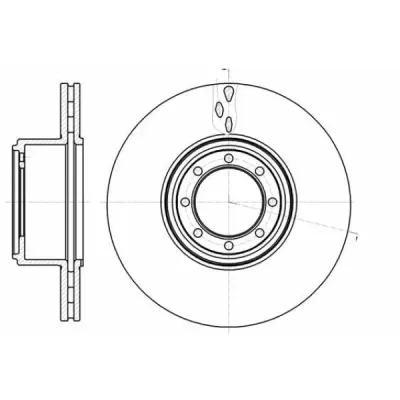 Disc frana REMSA 61216.10