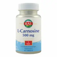 L-Carnosine 500mg, KAL, 30 tablete, Secom