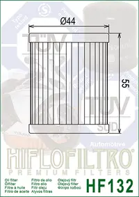 Filtru Ulei HF132 Hiflofiltro Arctic Cat , Beta , Suzuki