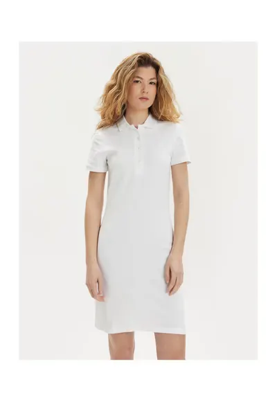 Rochie dama - 206963970 - Bumbac - Alb - Alb