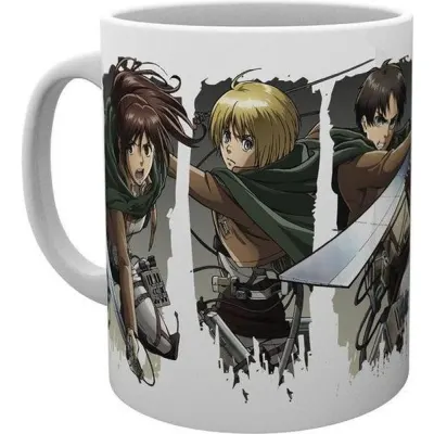 Cana Attack on Titan 320 ml - Character Montage