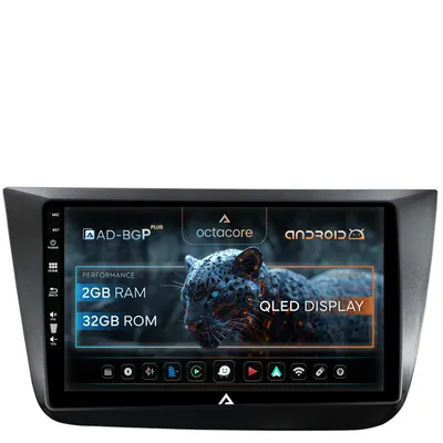 Navigatie Seat Altea Toledo (2005-2012), Android, P-Octacore 2GB RAM + 32GB ROM, 9 Inch - AD-BGP9002+AD-BGRKIT055