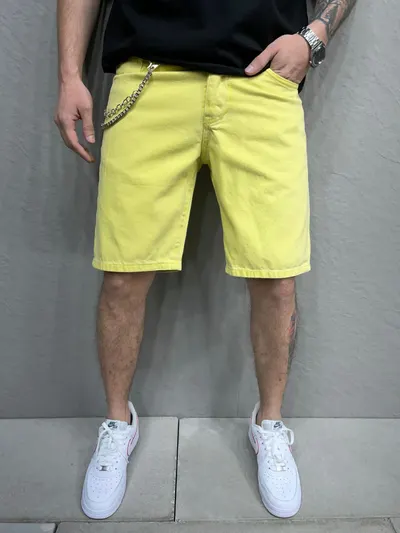 Pantaloni Scurti Mvp Clasic Yellow Psas112(6386) (mărime: 29)