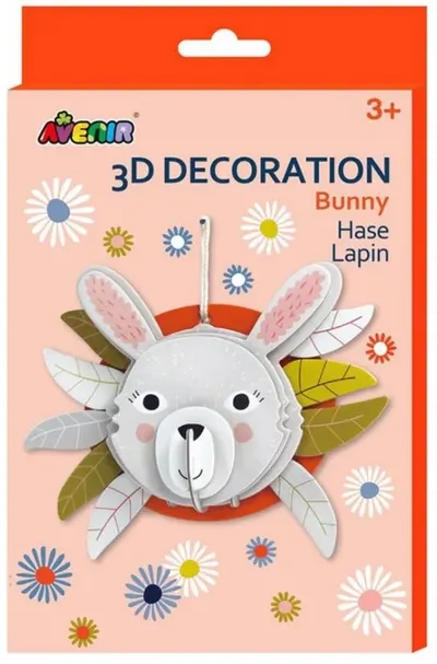 Set creativ Avenir - Fă-ți singur 3D decorațiune, Iepuraș