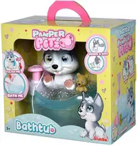 Set de joc Simba toys Pamper Petz - Husky cu scutec