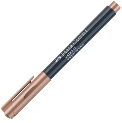 Marker Faber-Castell - 1.5 mm, cupru metalic