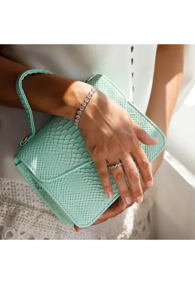Bratara Tennis Argintie Splendor