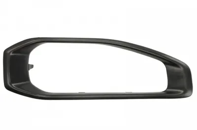 Acoperire bara fata Dreapta (model cu halogeni, plastic, negru) potrivit JEEP WRANGLER IV 11.17- 11.17