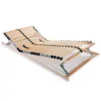 Gossi baza pat cu sipci, 28 sipci, 7 zone, 90 x 200 cm