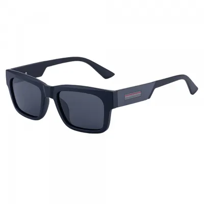 Ochelari De Soare Barbati Techsuit 8491, Polarizati, Protectie UV, Negri Mat Gri