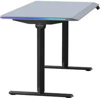 Birou gaming Ultradesk - Quest Black, gri