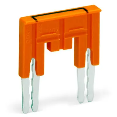 Jumper; insulated; 2-way (1-3); Nominal current 30 A; orange