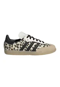 Pantofi sport Samba OG din piele cu garnituri din piele intoarsa - Maro inchis/Negru/Bej deschis
