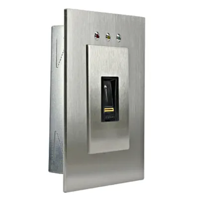 Set încastrat pt. scanner de amprente IN, cu LED, din oţel i