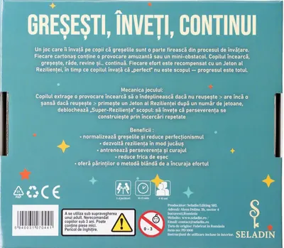 Joc educativ - Gresesti, Inveti, Continui