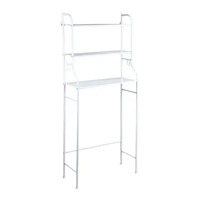 Raft de depozitare metalic, 3 polițe, pentru mașina de spălat, Storage Solutions, 65x38x155 cm
