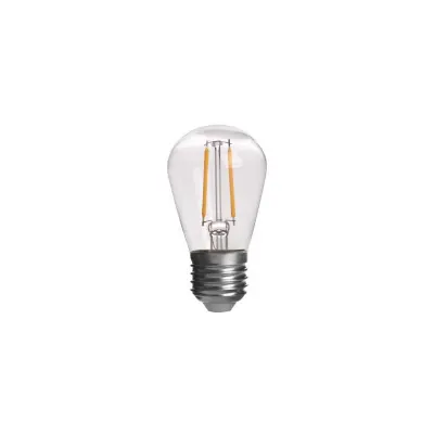 Bec LED E27 pentru ghirlande, alb cald, 2W, 140lm, IP20, set 10 bucati