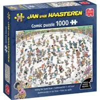 Puzzle Jumbo de 1000 piese - Aventuri cu skateboard
