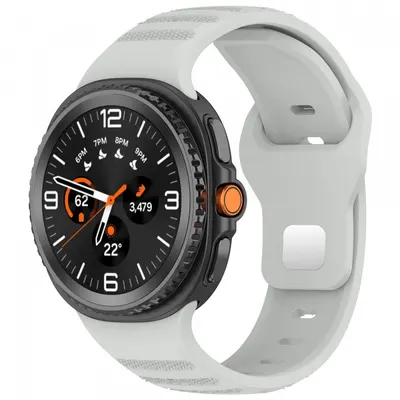Curea Techsuit W050 pentru Samsung Galaxy Watch9 / Watch8 / Watch8 Classic Series, Gri