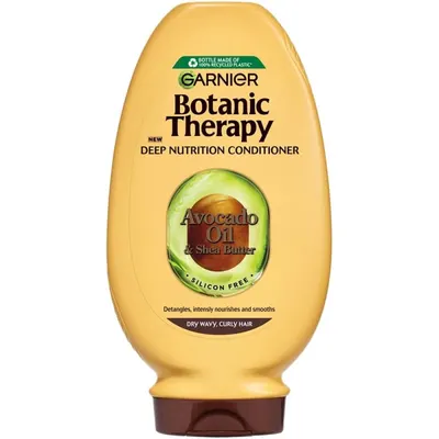 Balsam de Par Garnier Botanic Therapy Avocado Oil pentru Par Uscat, Ondulat si Cret, Ulei Avocado si Unt Shea, 200 ml