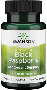 Full Spectrum Black Raspberry, 425 mg, 60 capsule, Swanson