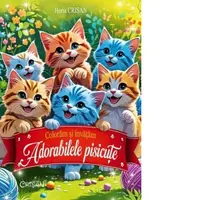 Coloram si invatam. Adorabilele pisicute