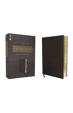 Nasb, Thompson Chain-Reference Bible, Bonded Leather, Black, Red Letter, 1977 Text