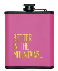 Sticlă de buzunar TSL - Hip Flask, roz