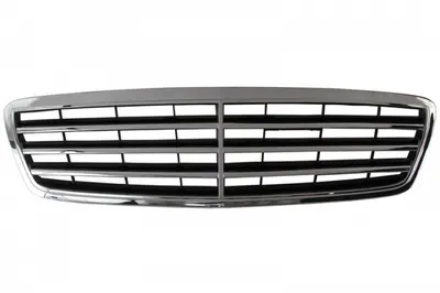 Grila radiator fata AVANTGARDE, negru crom MERCEDES Clasa C intre 2004-2007