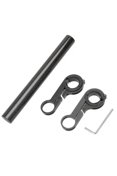 Ghidon extensie pentru trotinete/biciclete Negru 20 mm (T-26)