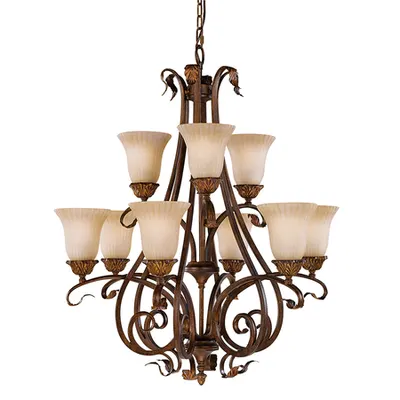 Corp de iluminat suspendat, lustra Sonoma Valley 9 Light Chandelier