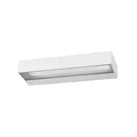 Aplica FUNGO Nisipiu Alb Aluminiu Sticla Diffuser LED 12 Wat 720Lm 3000K, 220-240 Volt 50Hz Beam 120 degrees -IP65-