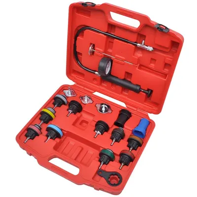 Kit tester presiune radiator, 18 buc