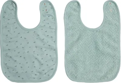 Set de bavete Bebe-Jou - Fabulous Paper Planes, 2 bucati