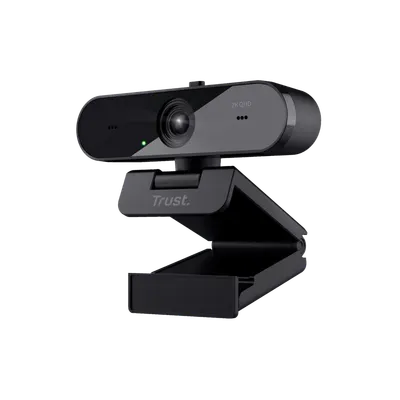 Camera Web Trust Taxon, rezolutie video 2K, USB 2.0, Negru