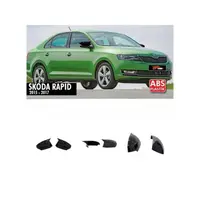 Capace oglinda tip BATMAN compatibile Skoda Rapid 2015-2017 cu semnalizare in oglinda Cod: BAT10133 / C581-BAT2