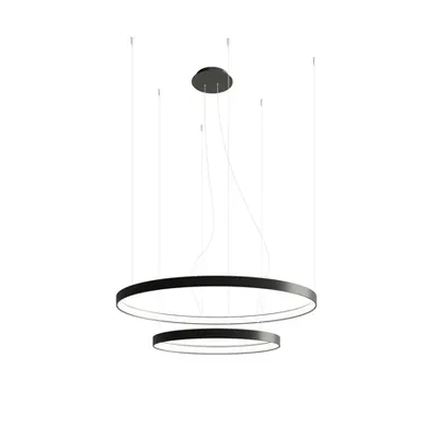 Corp de iluminat pentru tavan RIO 110 negru 4000K