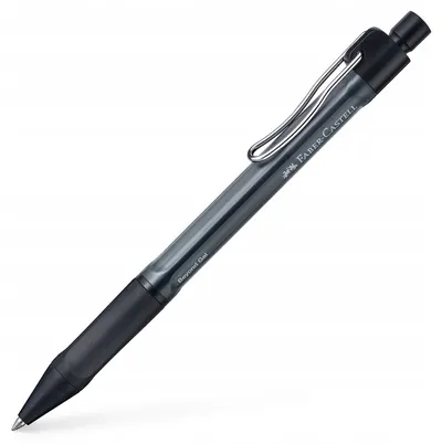 Pix cu gel Faber-Castell Beyond - 0.7 mm, negru