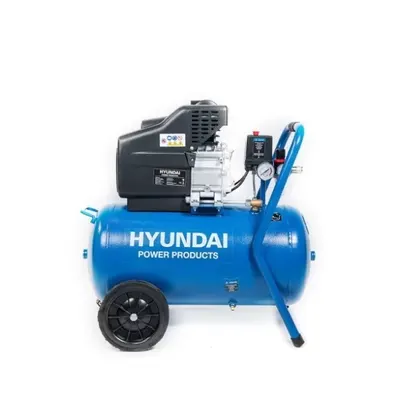 Compresor de aer cu piston - 8bari, 180l/h, rezervor 50l - Hyundai HY-AC5002