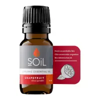 Ulei Esential Grapefruit (Citrus paradisi) 100% Organic Ecocert, 10ml, Soil