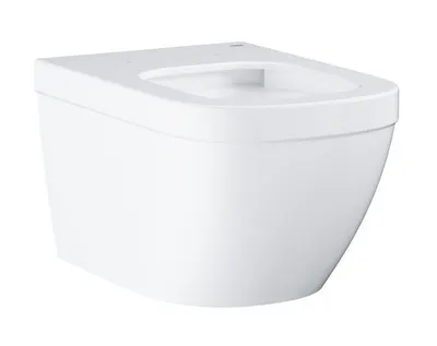 Vas WC Grohe Euro Ceramic 39328000, suspendat, evacuare orizontala, Triple Vortex, Rimless, ceramica sanitara, Alb