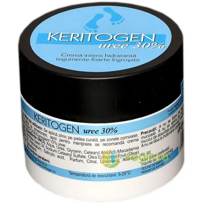Crema pentru Ingrijirea Tegumentelor Ingrosate cu Uree 30% Keritogen 50g