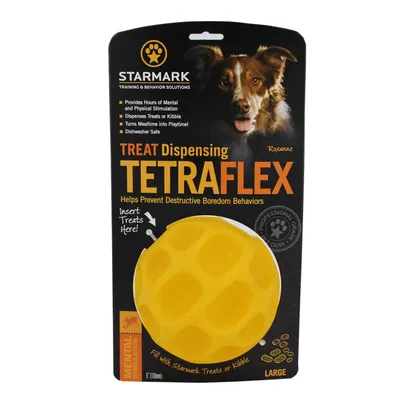 Minge Starmark Tetraflex: mărime L, 13 cm, galbenă