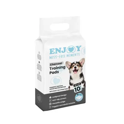 Covorase absorbante pentru caini Enjoy Charcoal Pads 90X60 cm